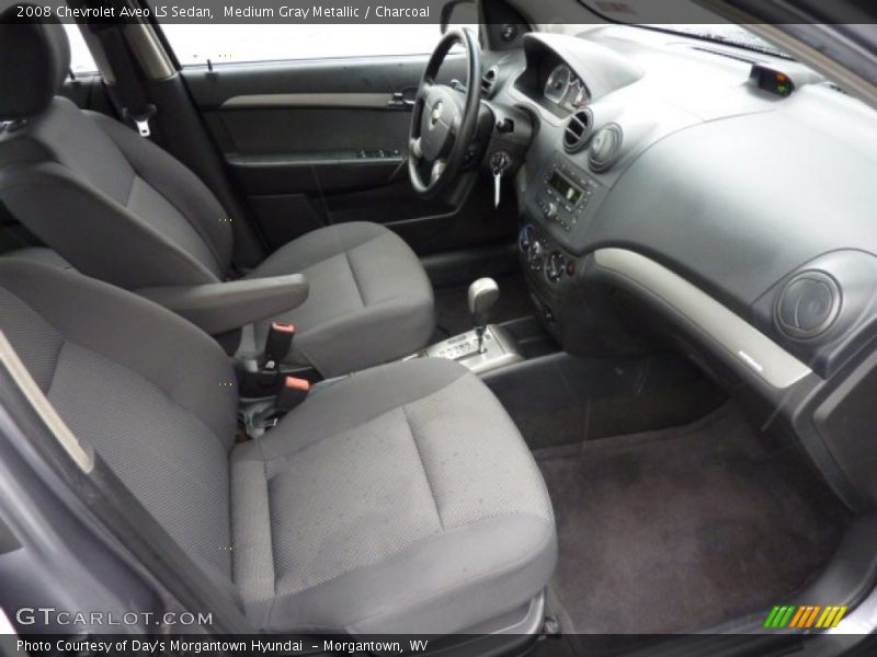 Medium Gray Metallic / Charcoal 2008 Chevrolet Aveo LS Sedan