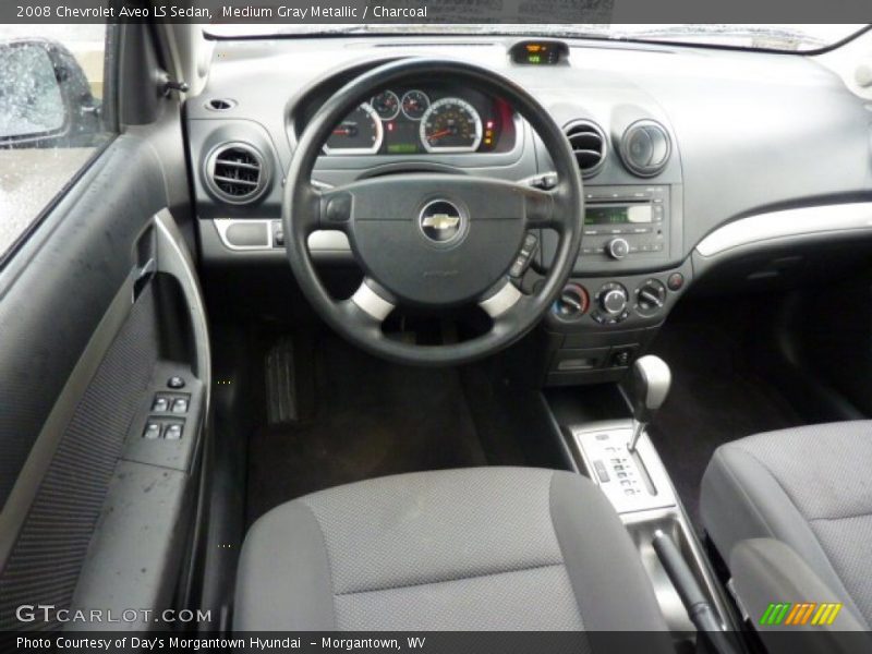 Medium Gray Metallic / Charcoal 2008 Chevrolet Aveo LS Sedan