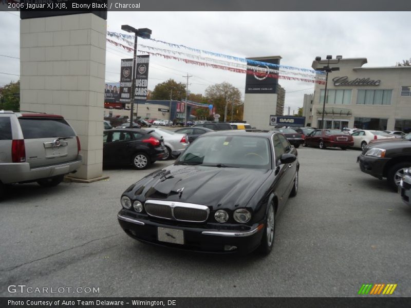 Ebony Black / Charcoal 2006 Jaguar XJ XJ8