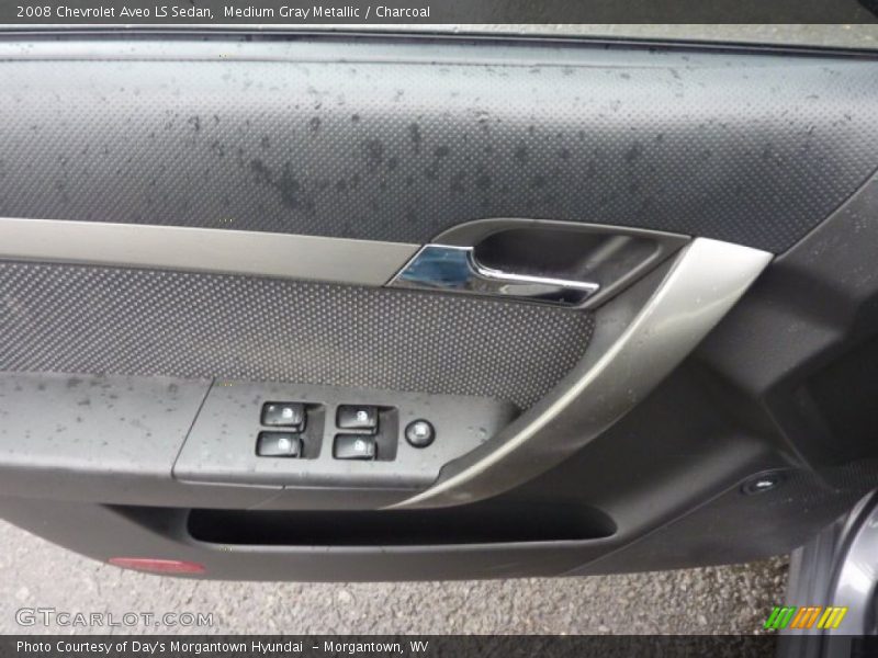 Medium Gray Metallic / Charcoal 2008 Chevrolet Aveo LS Sedan