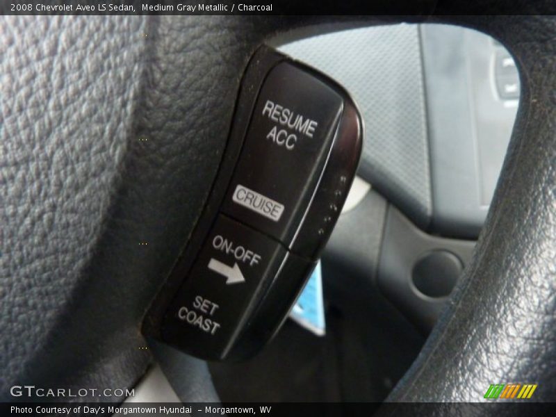 Medium Gray Metallic / Charcoal 2008 Chevrolet Aveo LS Sedan
