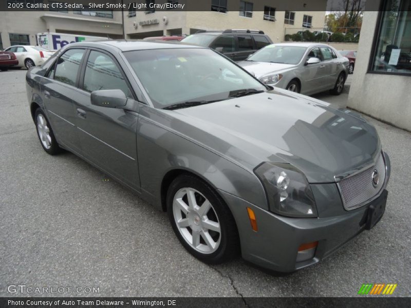 Silver Smoke / Light Gray/Ebony 2005 Cadillac CTS Sedan