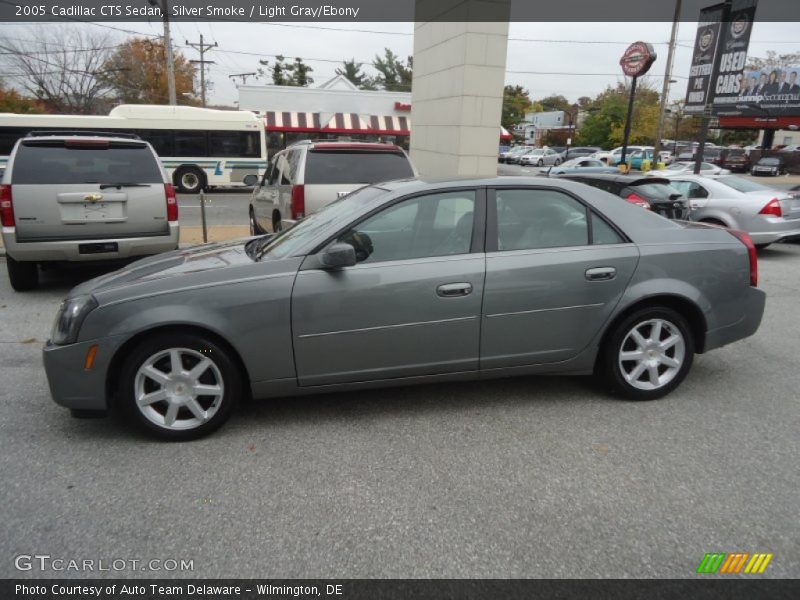 Silver Smoke / Light Gray/Ebony 2005 Cadillac CTS Sedan