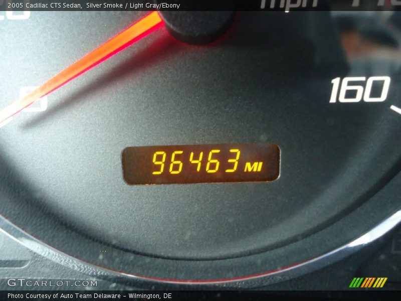 Silver Smoke / Light Gray/Ebony 2005 Cadillac CTS Sedan