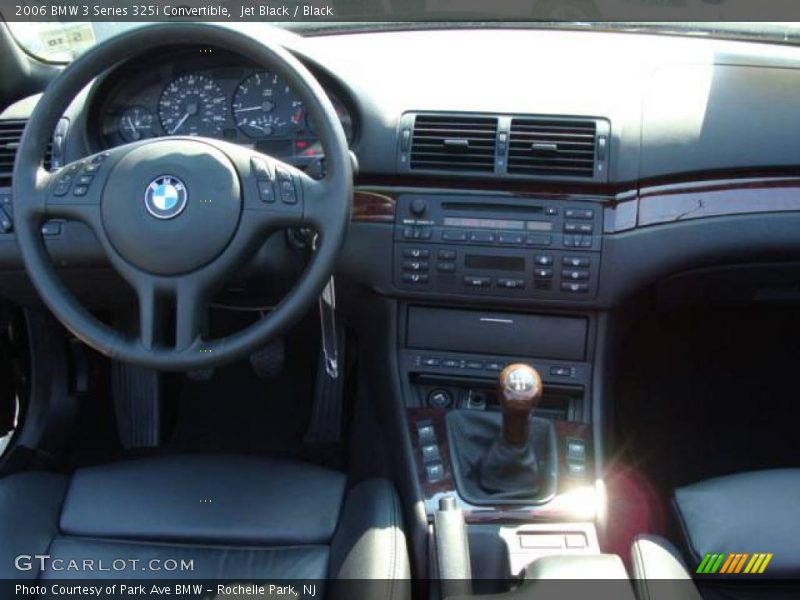 Jet Black / Black 2006 BMW 3 Series 325i Convertible