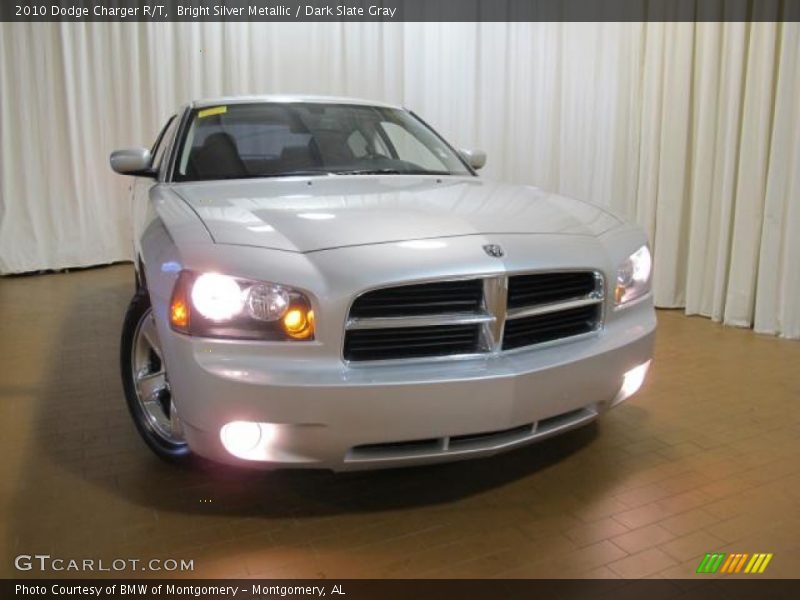 Bright Silver Metallic / Dark Slate Gray 2010 Dodge Charger R/T