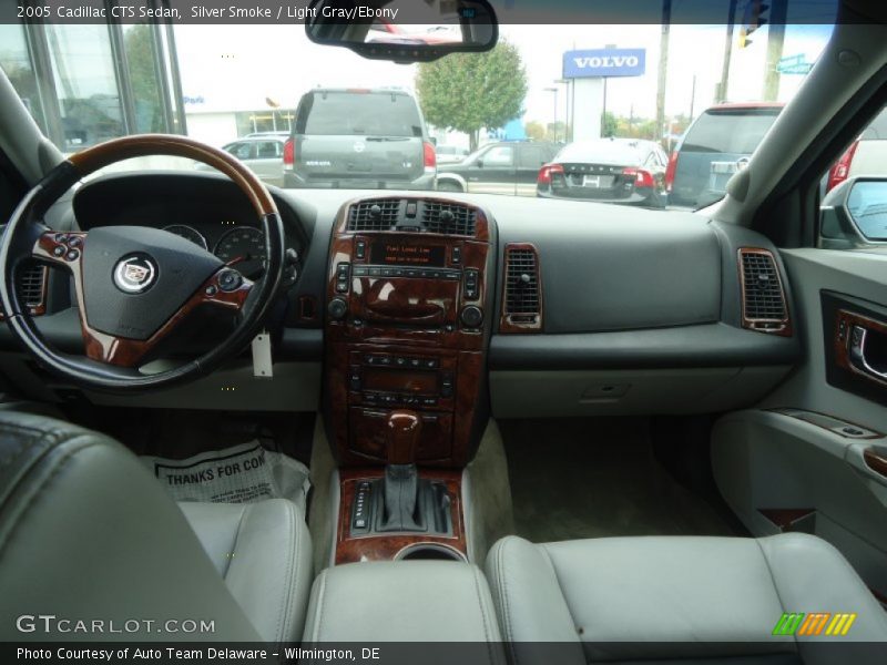 Silver Smoke / Light Gray/Ebony 2005 Cadillac CTS Sedan