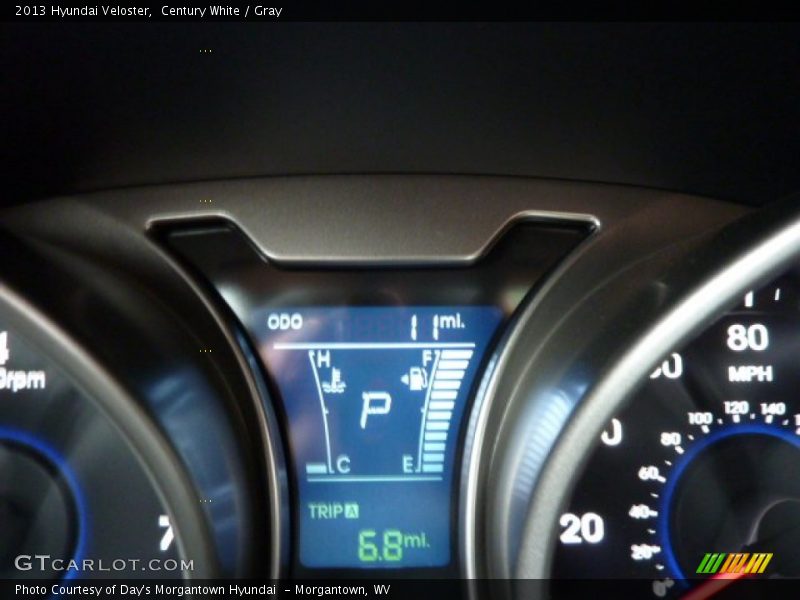 Century White / Gray 2013 Hyundai Veloster