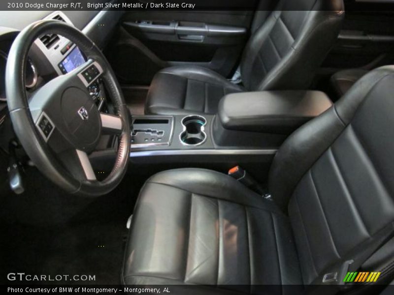 Bright Silver Metallic / Dark Slate Gray 2010 Dodge Charger R/T