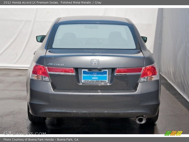 Polished Metal Metallic / Gray 2012 Honda Accord LX Premium Sedan