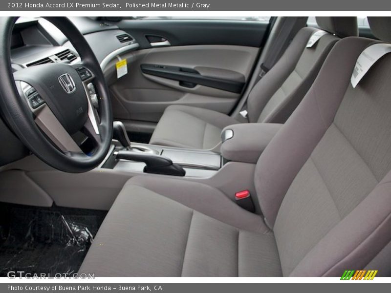 Polished Metal Metallic / Gray 2012 Honda Accord LX Premium Sedan