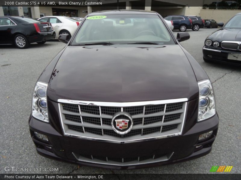 Black Cherry / Cashmere 2008 Cadillac STS 4 V6 AWD