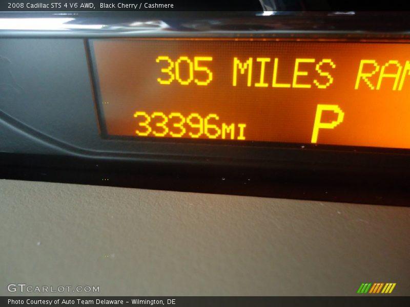 Black Cherry / Cashmere 2008 Cadillac STS 4 V6 AWD