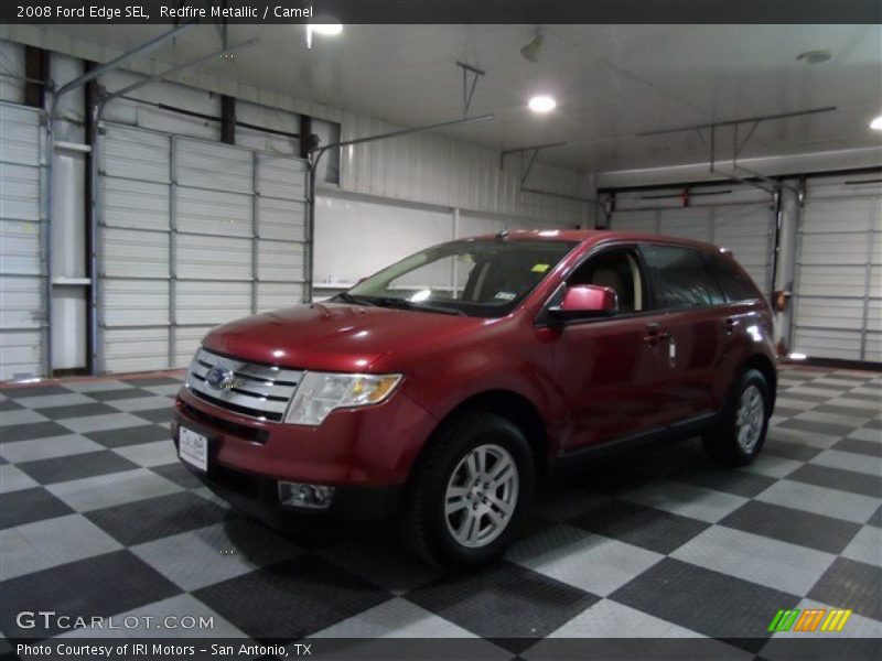 Redfire Metallic / Camel 2008 Ford Edge SEL