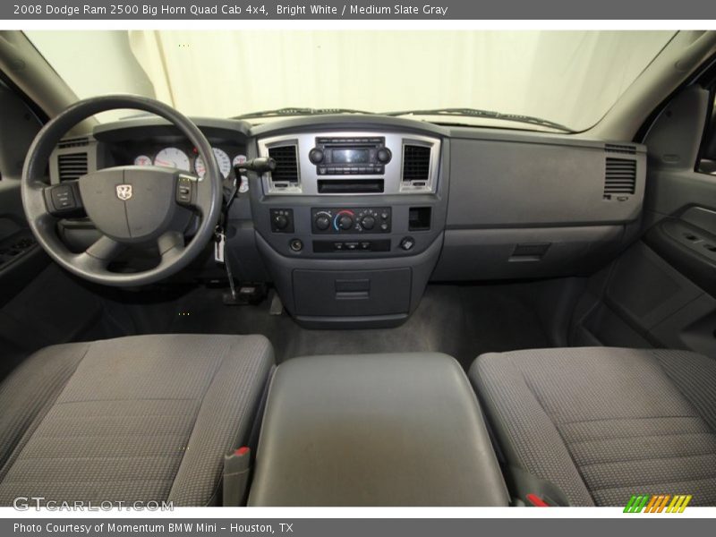 Dashboard of 2008 Ram 2500 Big Horn Quad Cab 4x4