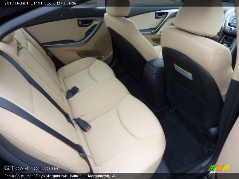 Black / Beige 2013 Hyundai Elantra GLS