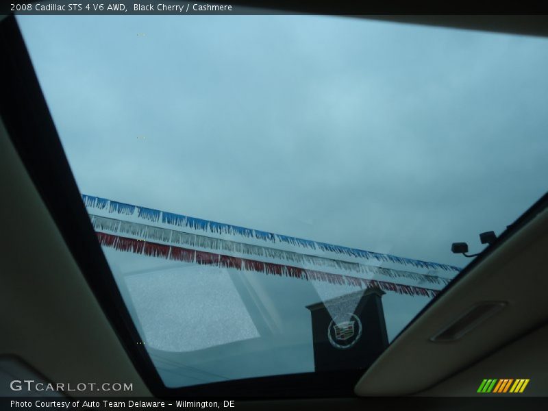 Sunroof of 2008 STS 4 V6 AWD