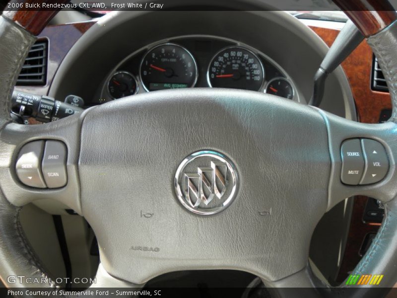 Frost White / Gray 2006 Buick Rendezvous CXL AWD