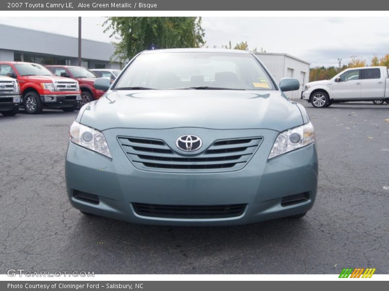 Aloe Green Metallic / Bisque 2007 Toyota Camry LE