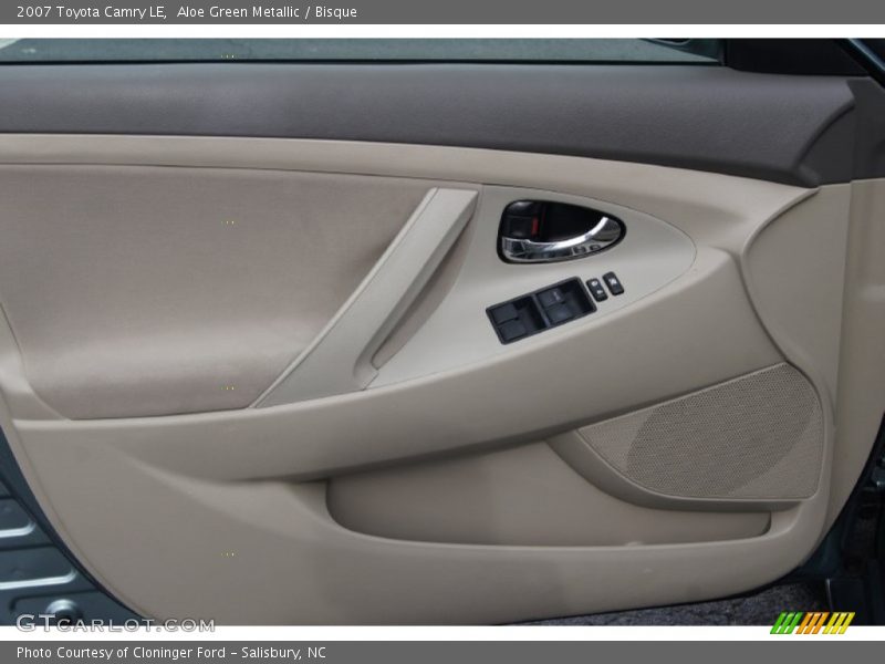Aloe Green Metallic / Bisque 2007 Toyota Camry LE