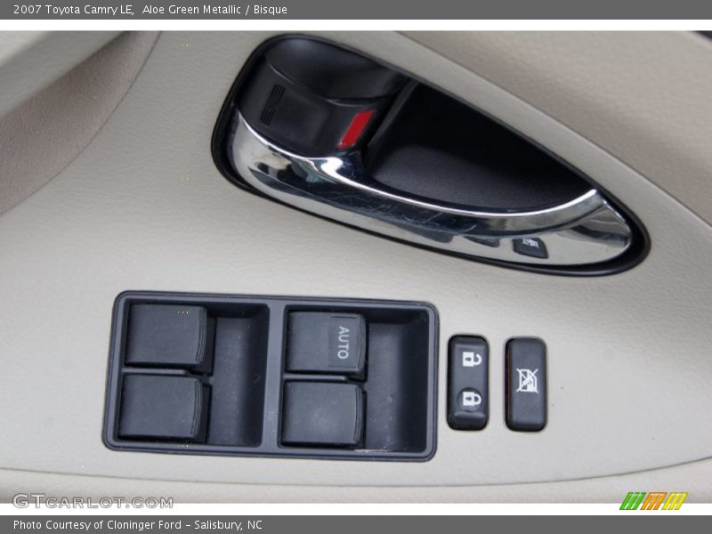 Aloe Green Metallic / Bisque 2007 Toyota Camry LE