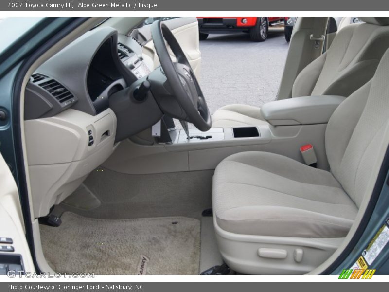 Aloe Green Metallic / Bisque 2007 Toyota Camry LE