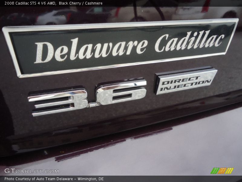 Black Cherry / Cashmere 2008 Cadillac STS 4 V6 AWD