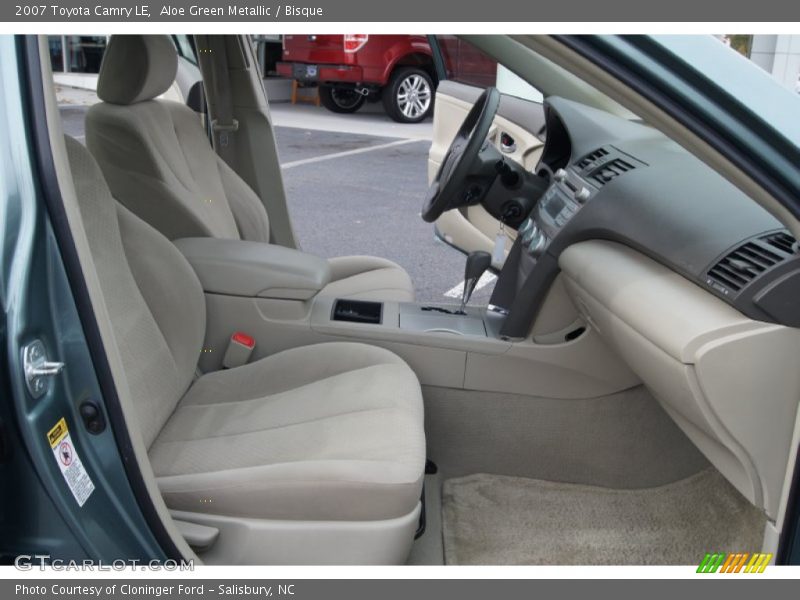 Aloe Green Metallic / Bisque 2007 Toyota Camry LE