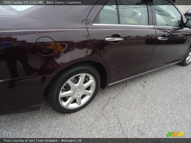 Black Cherry / Cashmere 2008 Cadillac STS 4 V6 AWD