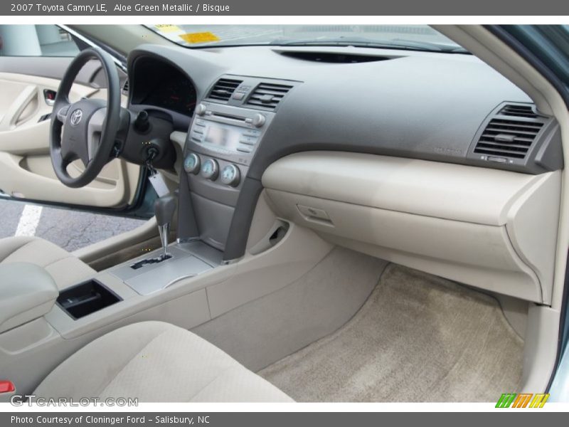 Aloe Green Metallic / Bisque 2007 Toyota Camry LE