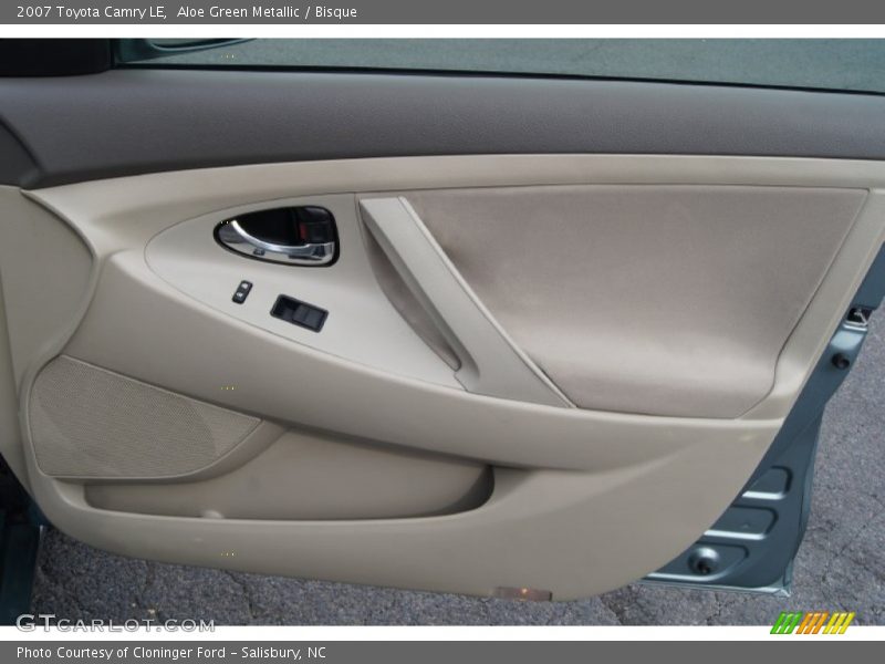 Aloe Green Metallic / Bisque 2007 Toyota Camry LE