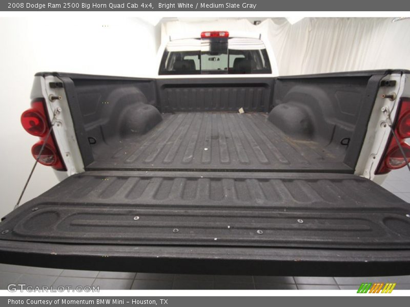 Bright White / Medium Slate Gray 2008 Dodge Ram 2500 Big Horn Quad Cab 4x4