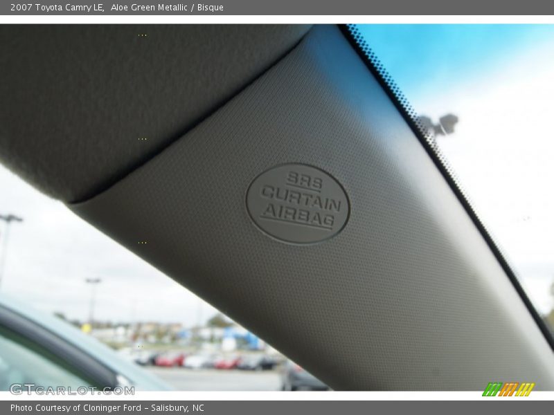 Aloe Green Metallic / Bisque 2007 Toyota Camry LE
