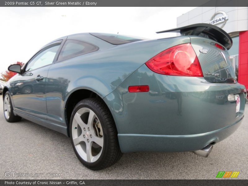 Silver Green Metallic / Ebony 2009 Pontiac G5 GT