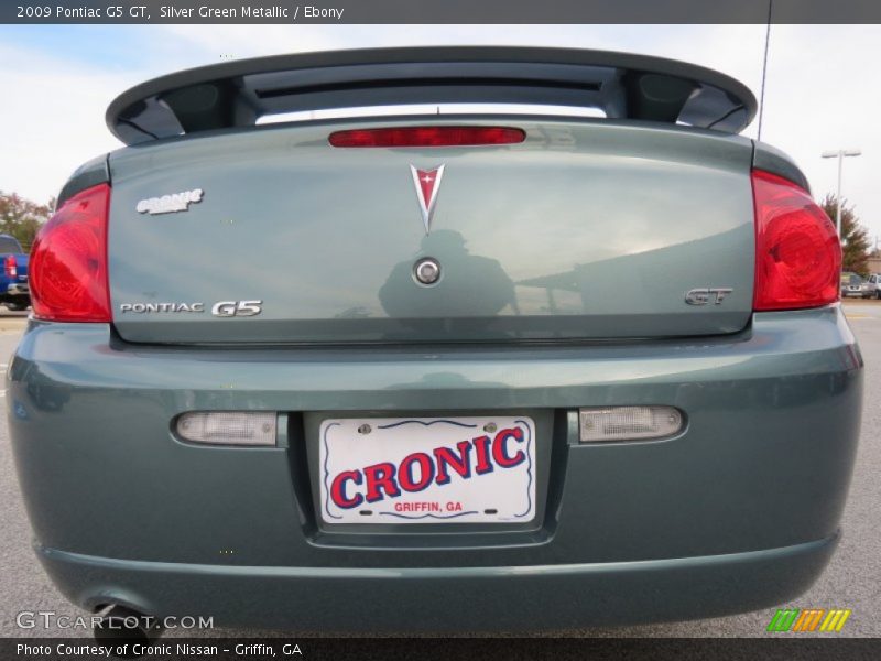 Silver Green Metallic / Ebony 2009 Pontiac G5 GT