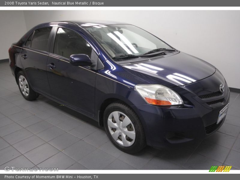 Front 3/4 View of 2008 Yaris Sedan