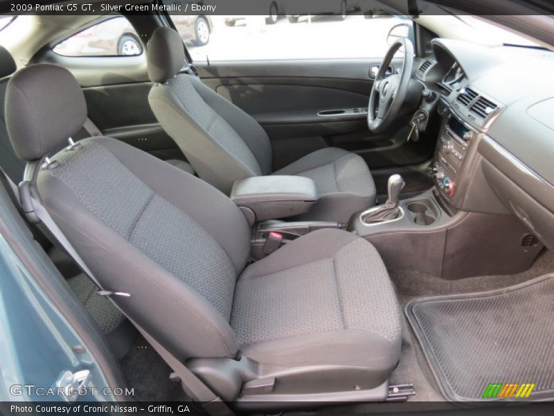 Silver Green Metallic / Ebony 2009 Pontiac G5 GT