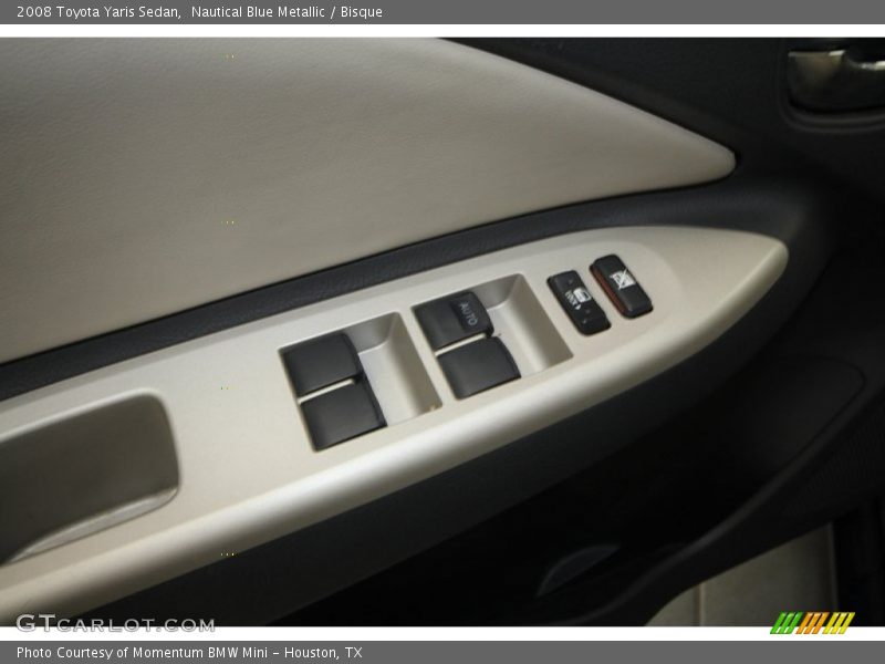 Controls of 2008 Yaris Sedan