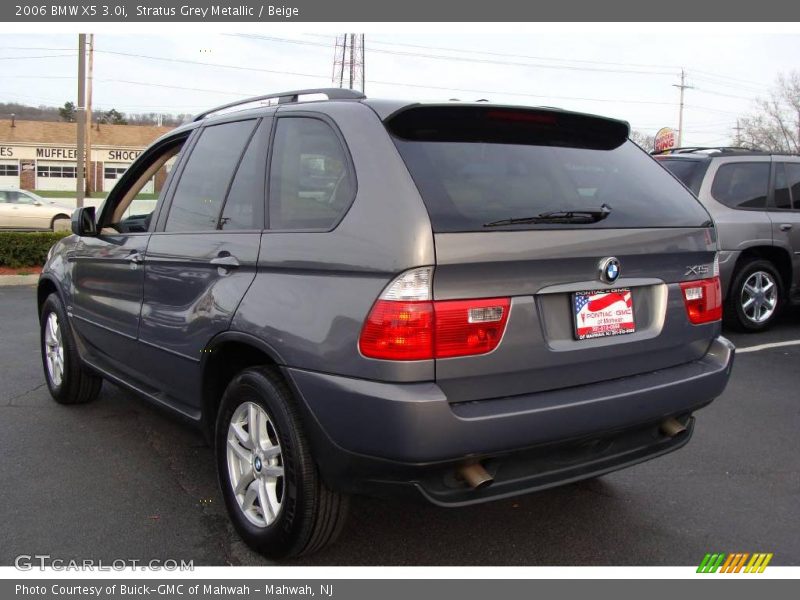 Stratus Grey Metallic / Beige 2006 BMW X5 3.0i