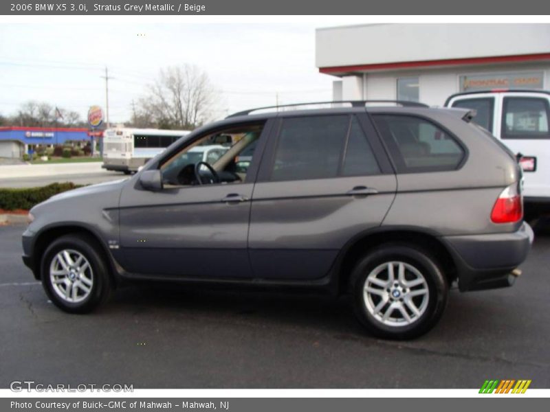 Stratus Grey Metallic / Beige 2006 BMW X5 3.0i