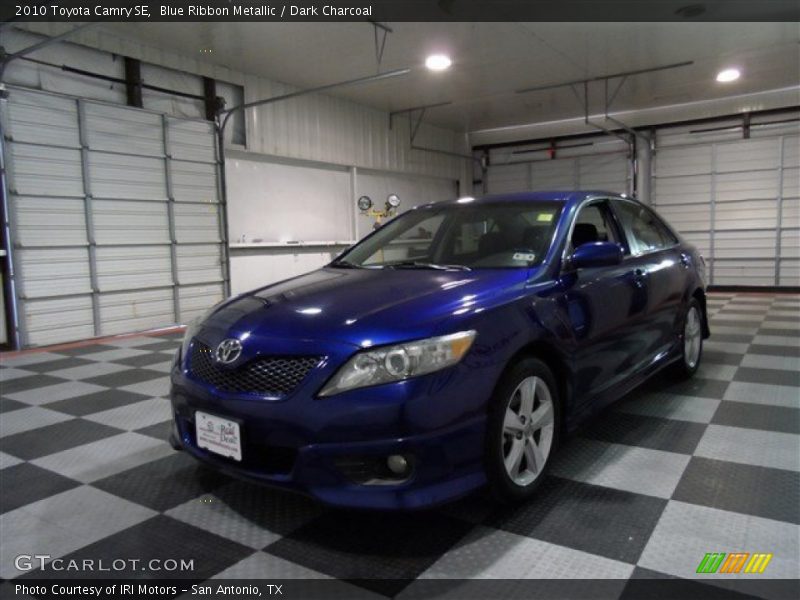 Blue Ribbon Metallic / Dark Charcoal 2010 Toyota Camry SE