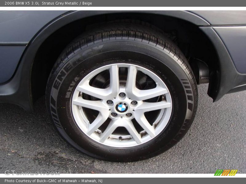 Stratus Grey Metallic / Beige 2006 BMW X5 3.0i