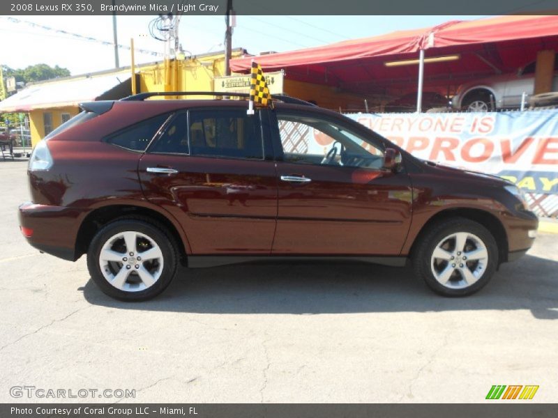 Brandywine Mica / Light Gray 2008 Lexus RX 350