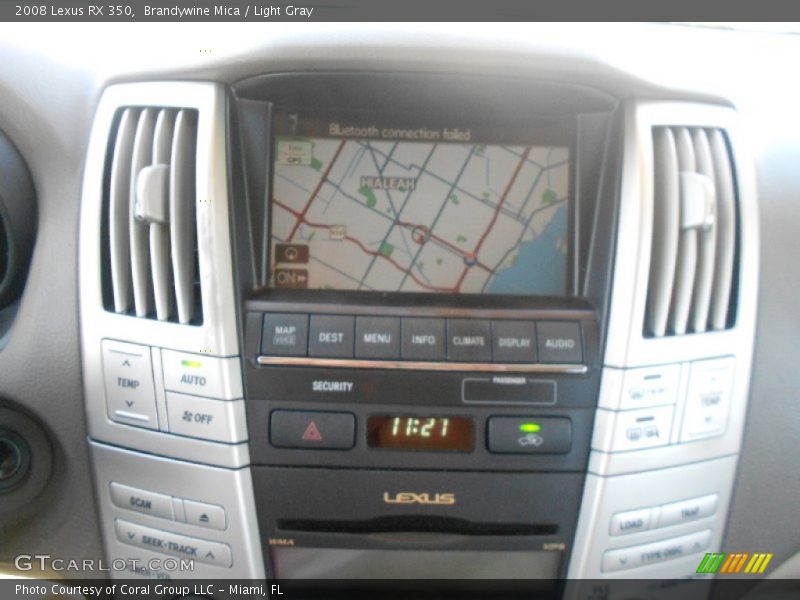 Brandywine Mica / Light Gray 2008 Lexus RX 350