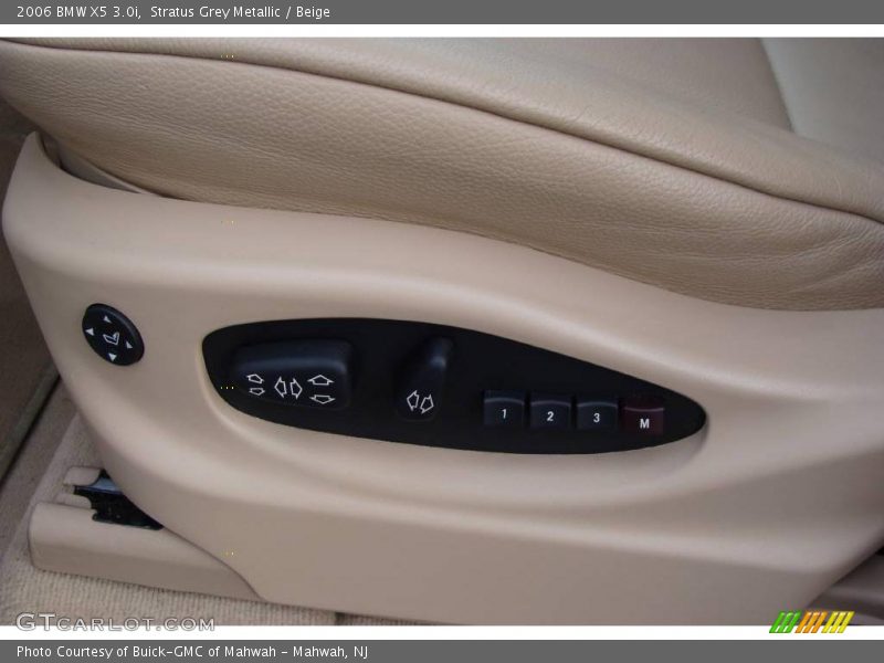 Stratus Grey Metallic / Beige 2006 BMW X5 3.0i