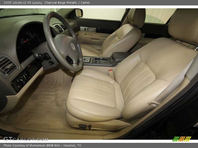 Charcoal Beige Metallic / Camel 2005 Lincoln LS V6 Luxury