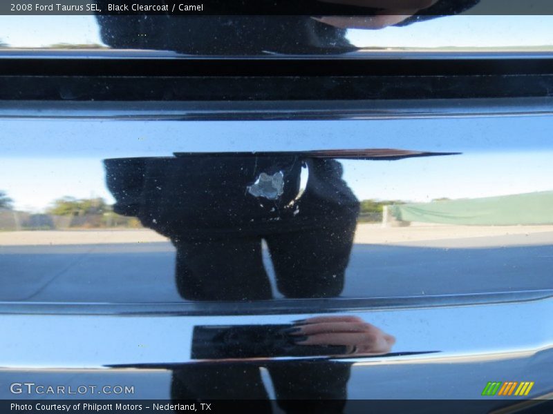 Black Clearcoat / Camel 2008 Ford Taurus SEL