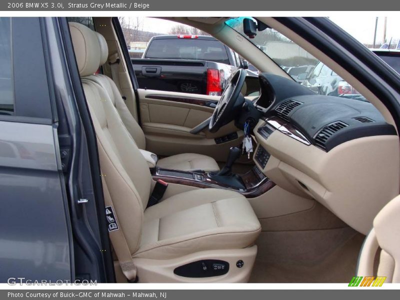 Stratus Grey Metallic / Beige 2006 BMW X5 3.0i