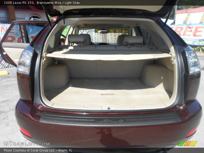 Brandywine Mica / Light Gray 2008 Lexus RX 350