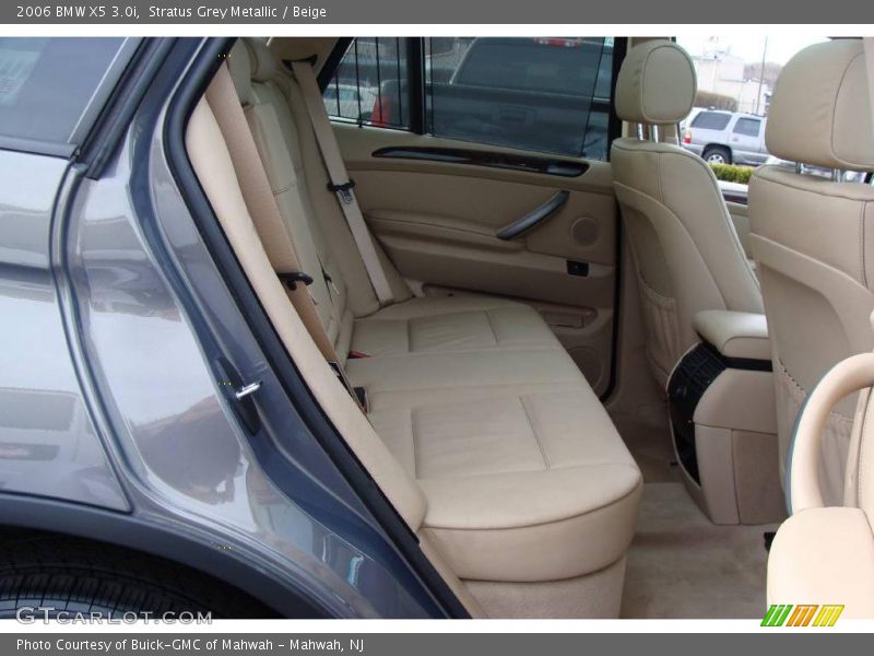 Stratus Grey Metallic / Beige 2006 BMW X5 3.0i
